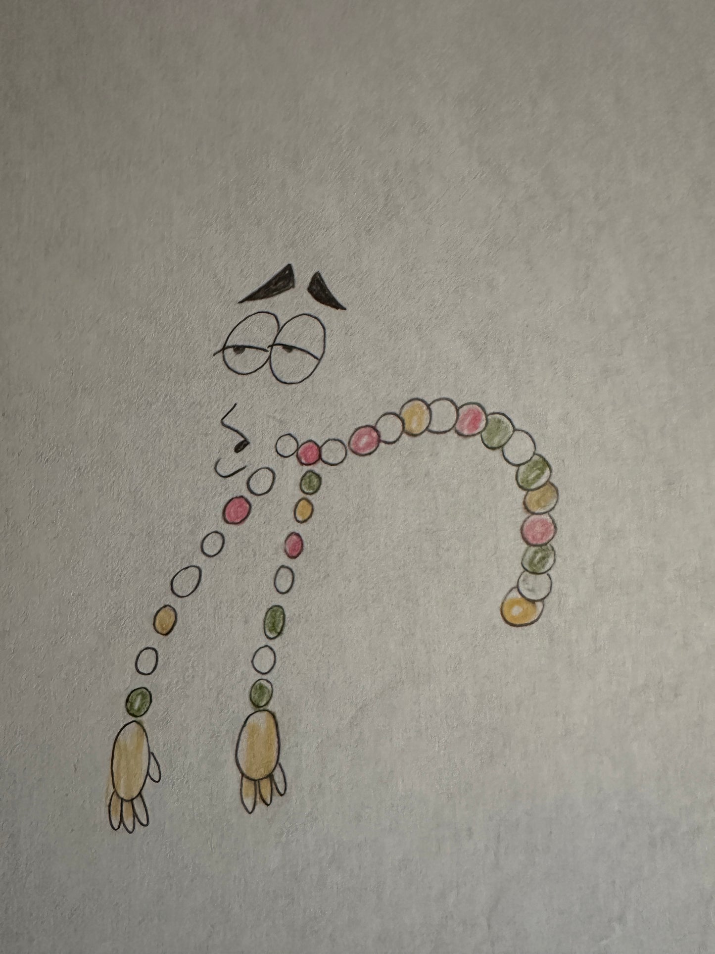 Mr. DNA Animation Drawings