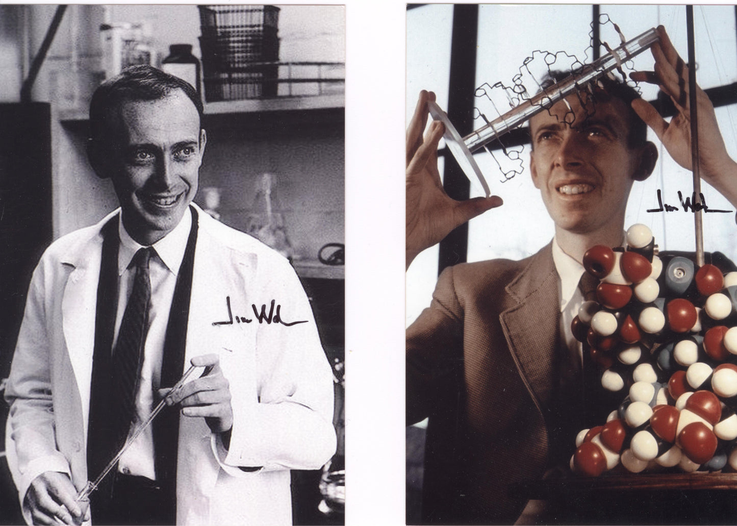 2 Watson's Photos - Both Signed