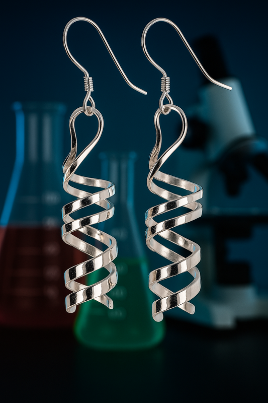 DNA Earrings & Pendant