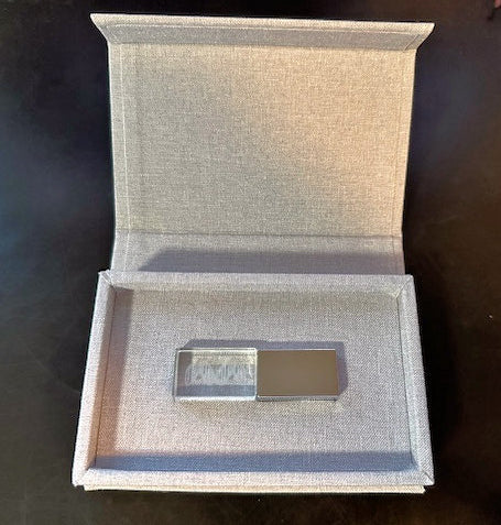 64 GB Thumb Drive With Illuminated DNA Image