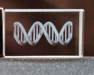 64 GB Thumb Drive With Illuminated DNA Image