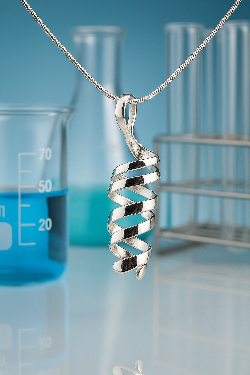 DNA Earrings & Pendant