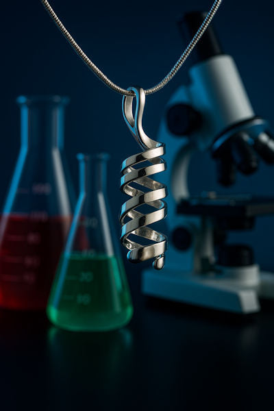 DNA Earrings & Pendant