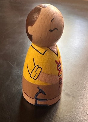 Rosalind Franklin Wooden Dolls