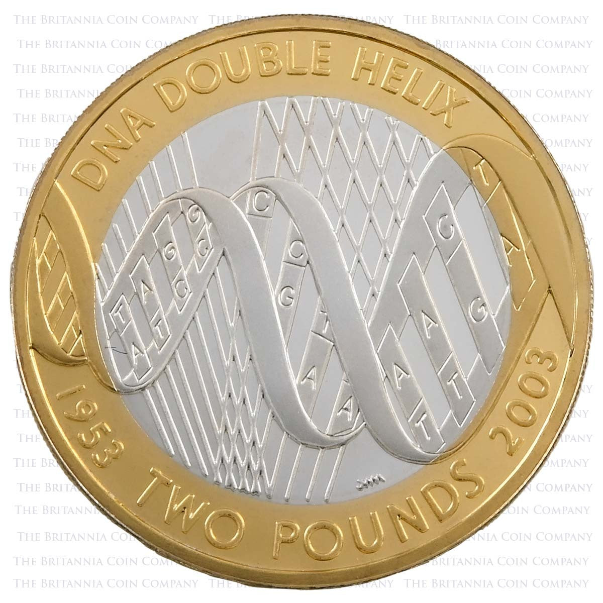 Two Pound DNA Coin