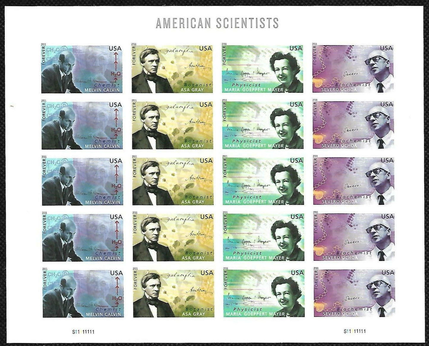 American Scientists, Forever Stamps