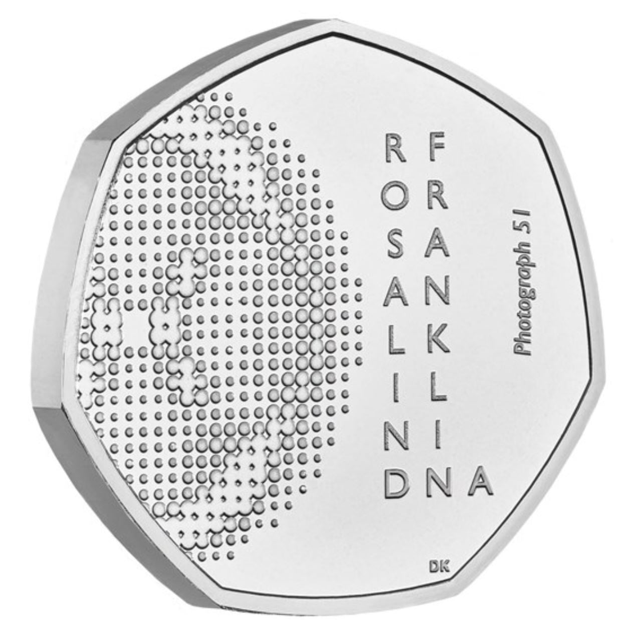 Rosalind Franklin 2020 UK 50p Brilliant Uncirculated Coin