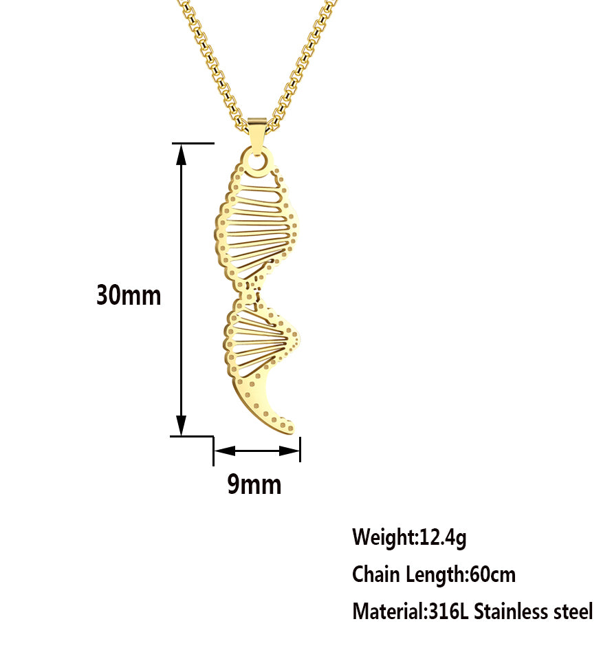 DNA Pendant & Chain