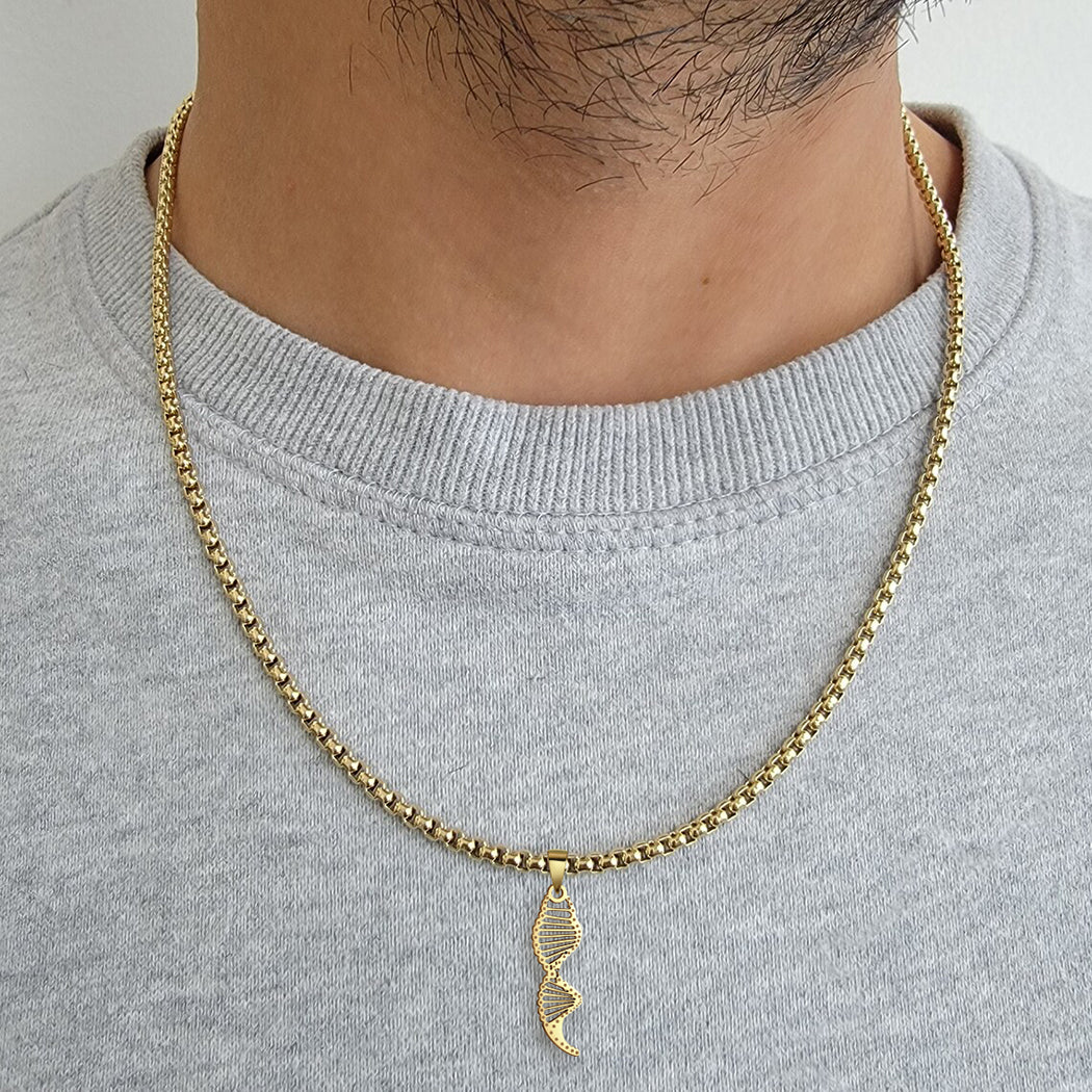 DNA Pendant & Chain