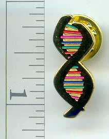 DNA Cloisonne Pin