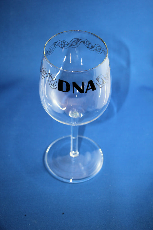 DNA Wine Glass