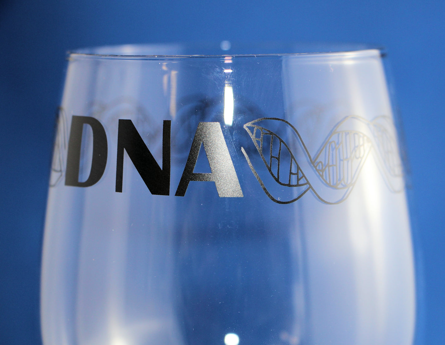 DNA Wine Glass