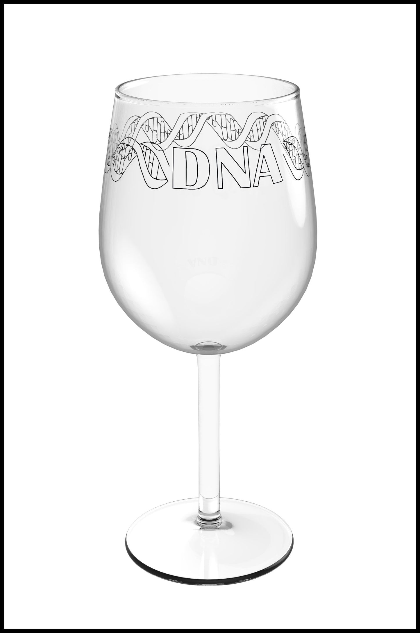 Order 2 DNA Wine Glasses