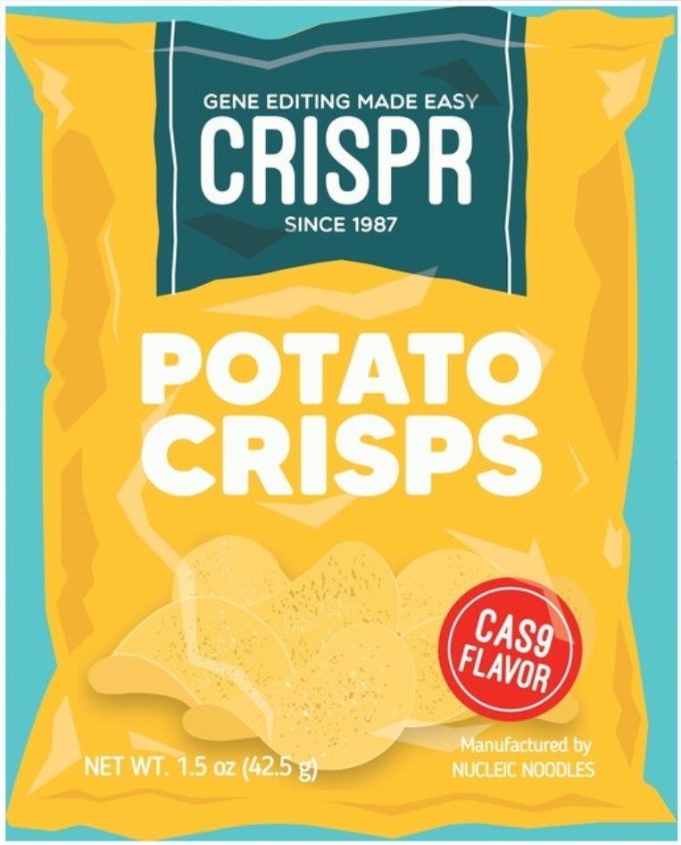 Crispr Potato Chips Decal