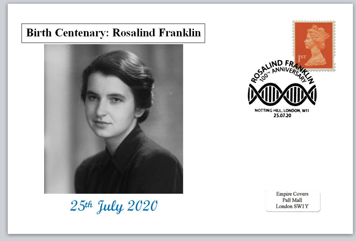 Rosalind Franklin Post Card