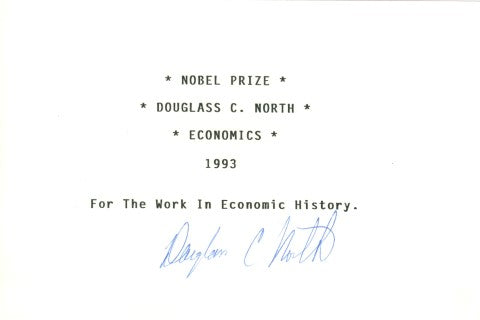 Nobel Prize Winners Signatures