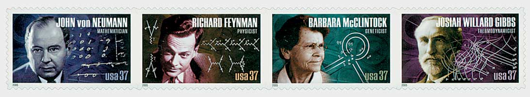 Barbara McClintock's Stamp Sheet