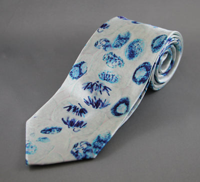 White Mitosis Tie