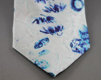 White Mitosis Tie